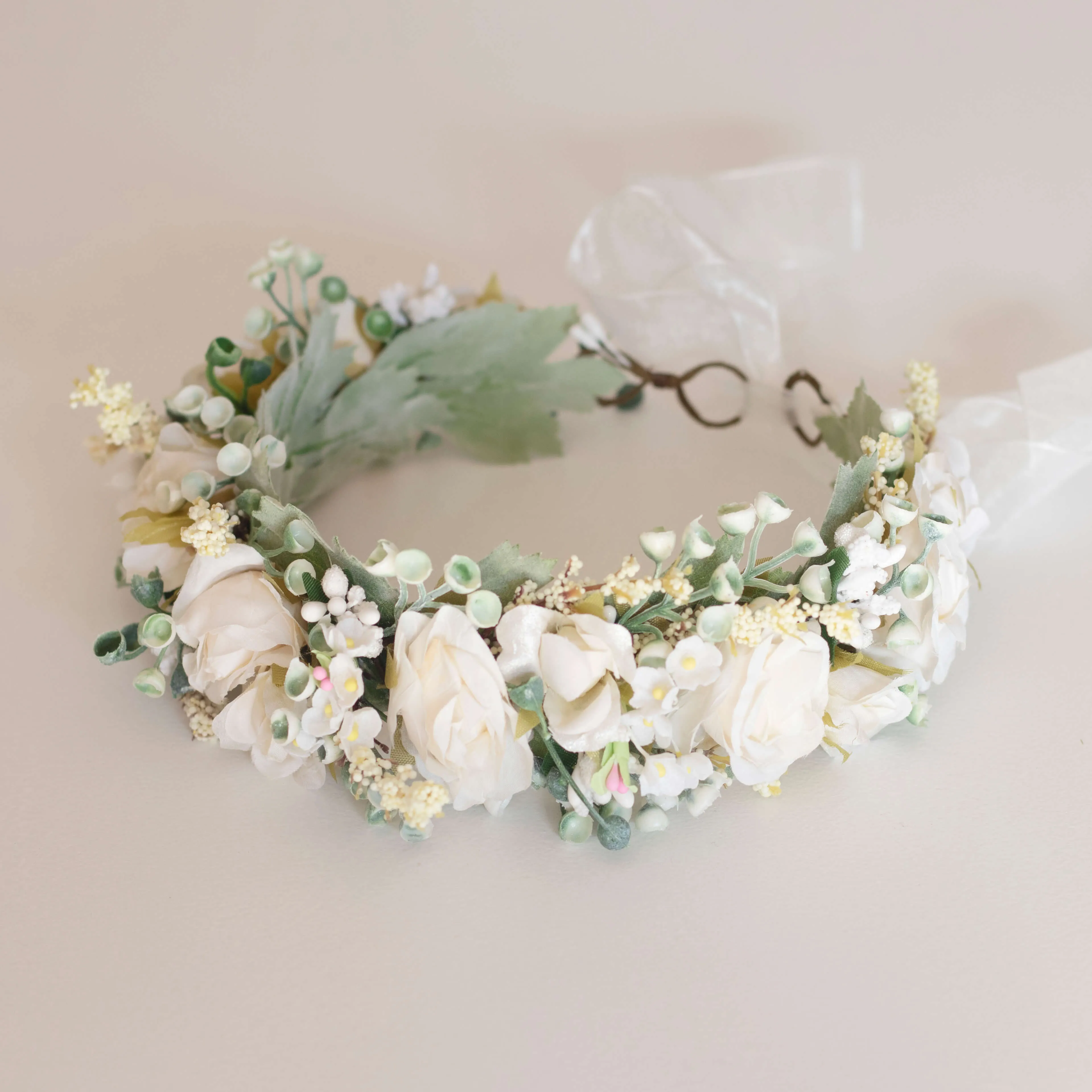 Anais flower crown