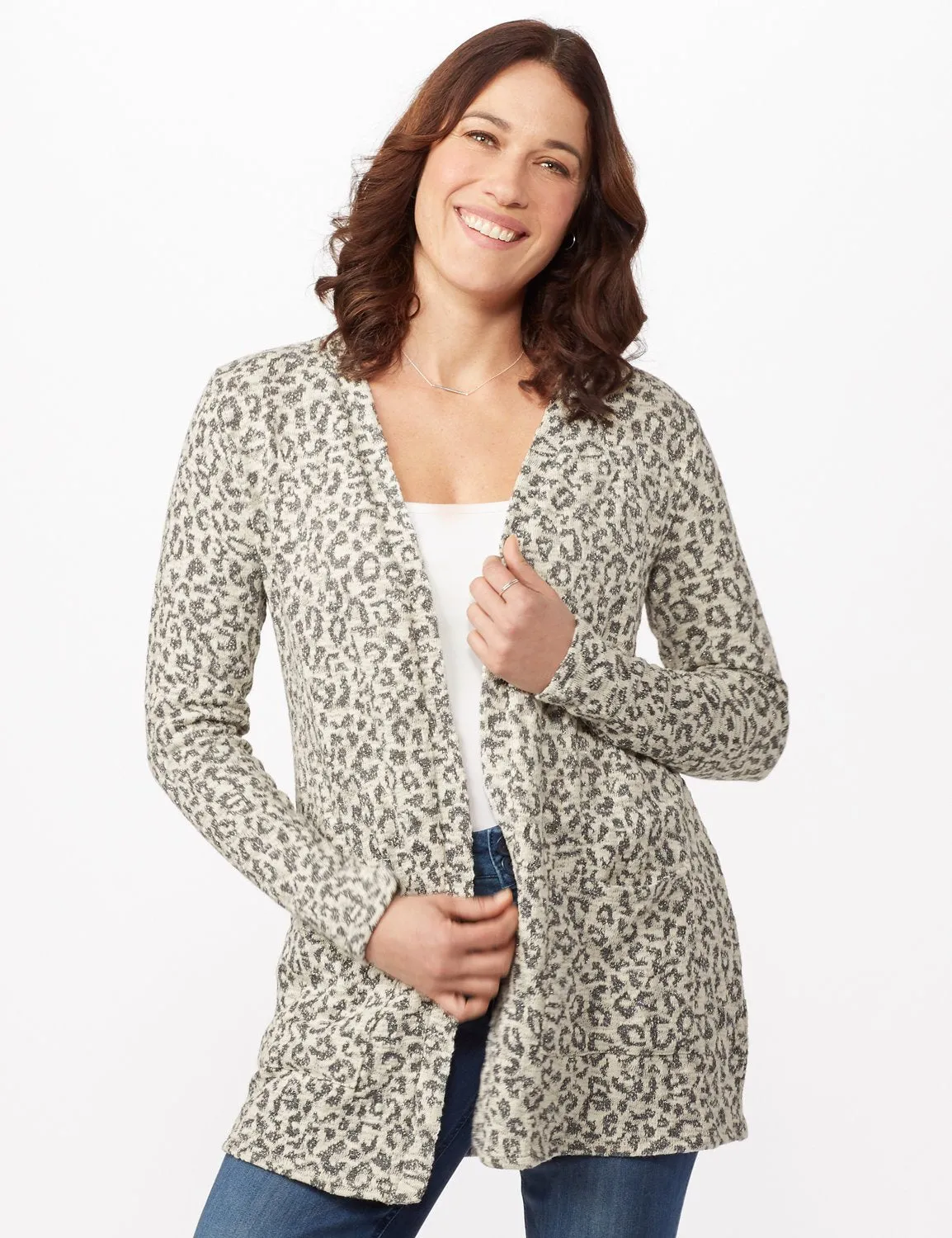 Animal Jacquard Duster