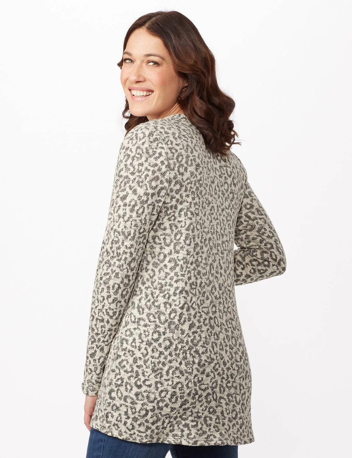 Animal Jacquard Duster