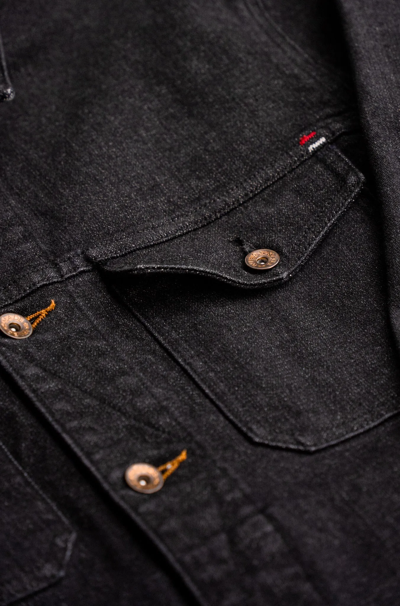 Artcher Jacket | 14oz Broken Twill Denim Black Stone
