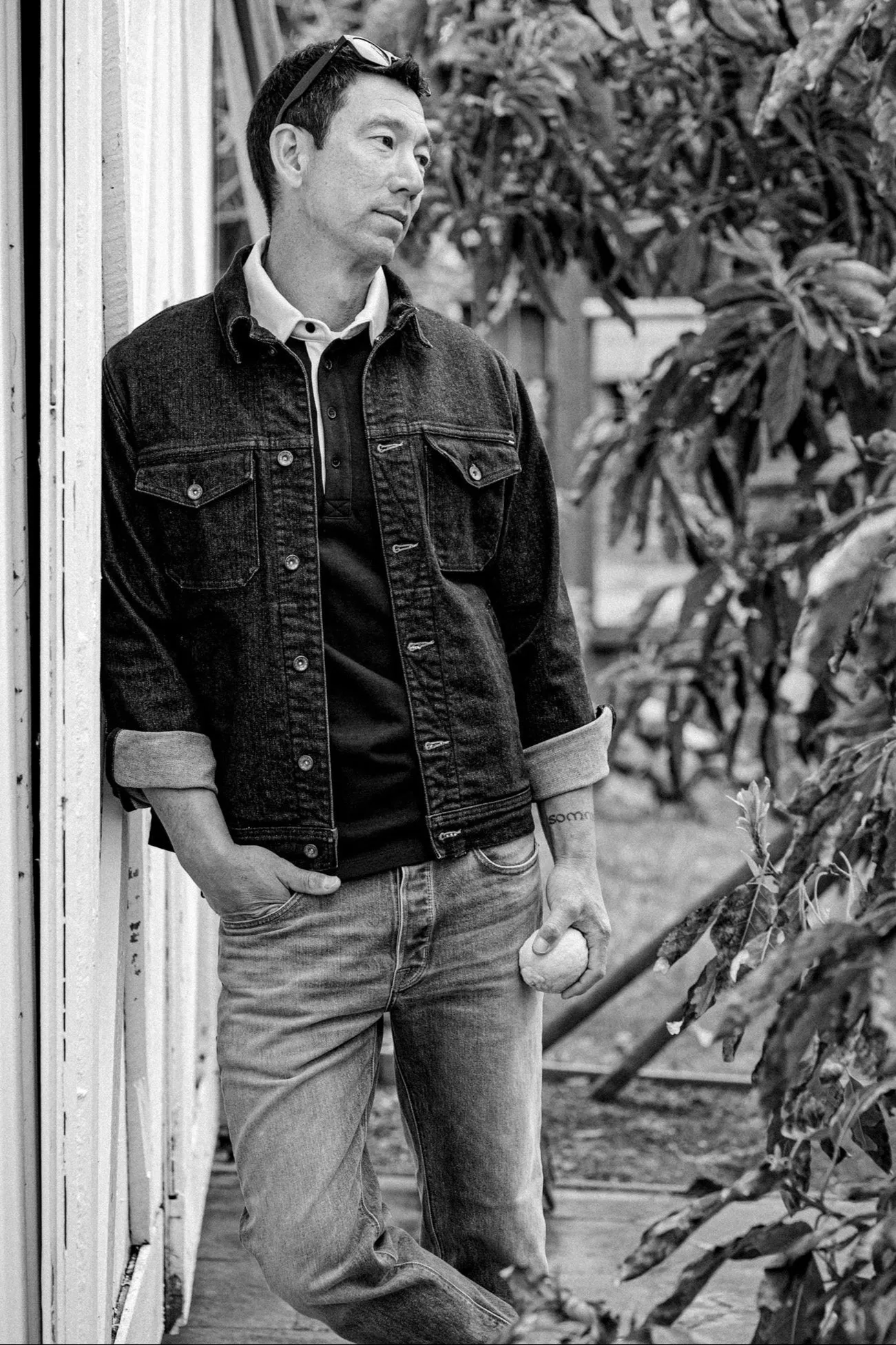 Artcher Jacket | 14oz Broken Twill Denim Black Stone