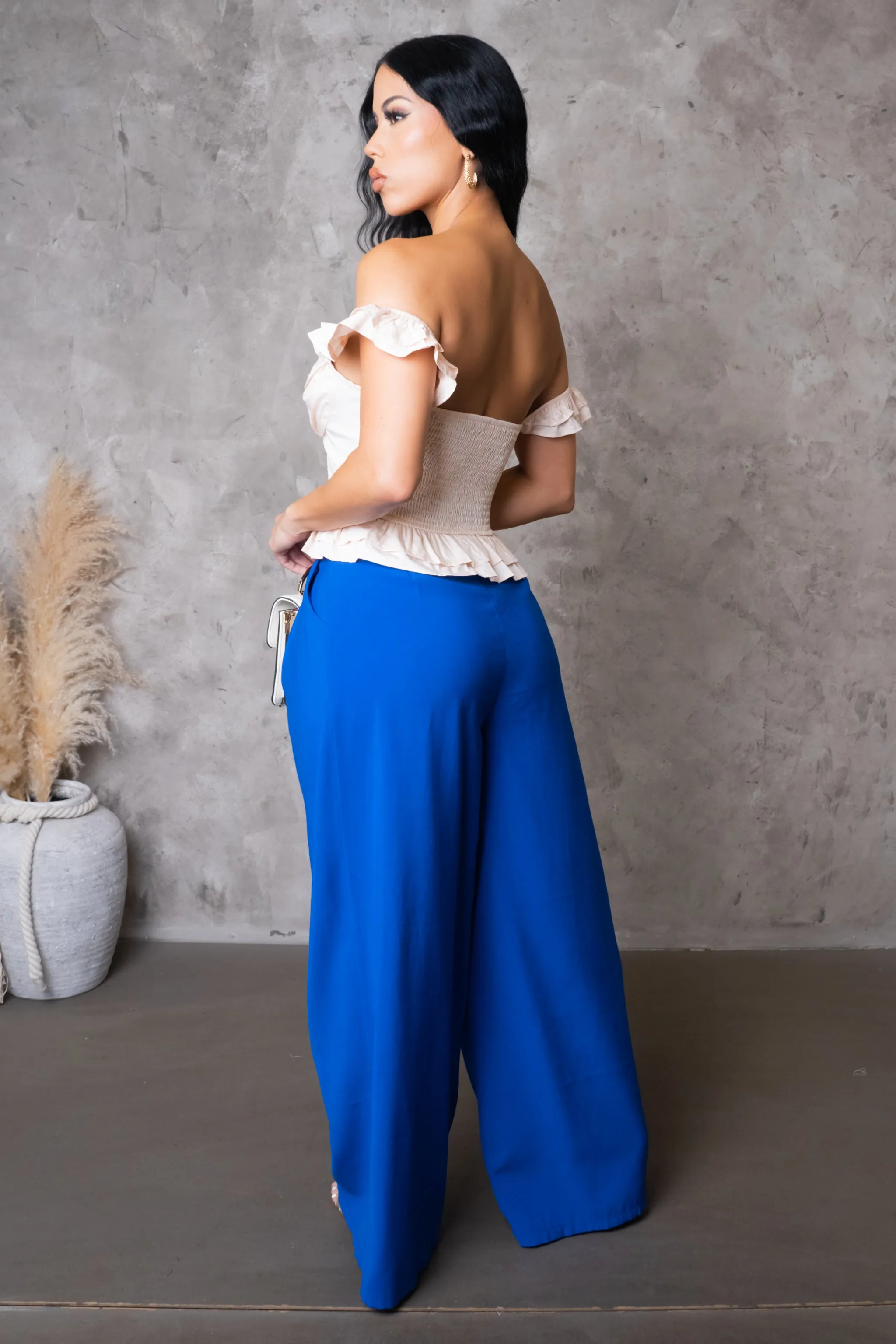 Beyond Elegant Pant - Royal Blue