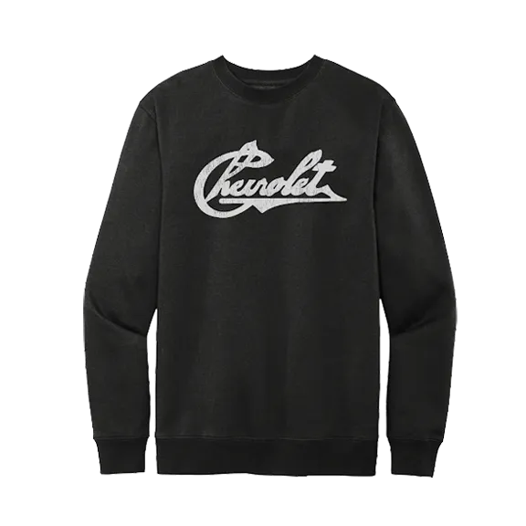 Chevrolet Vintage Adult Unisex Fleece Crewneck