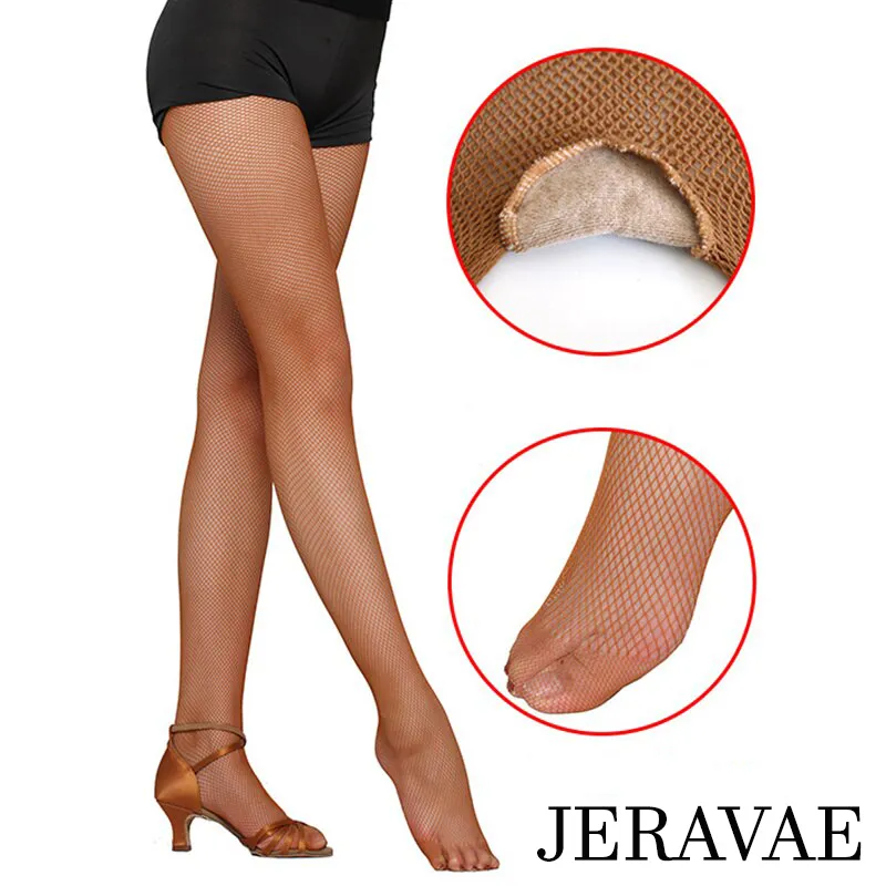 Fishnet Stocking Tights with Closed Reinforced Toe Available in Multiple Colors in Stock