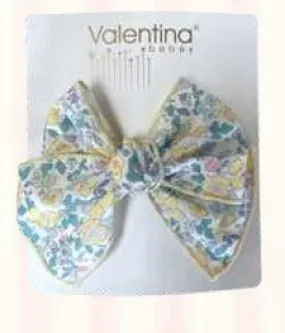 Hair Bow Capri Yellow