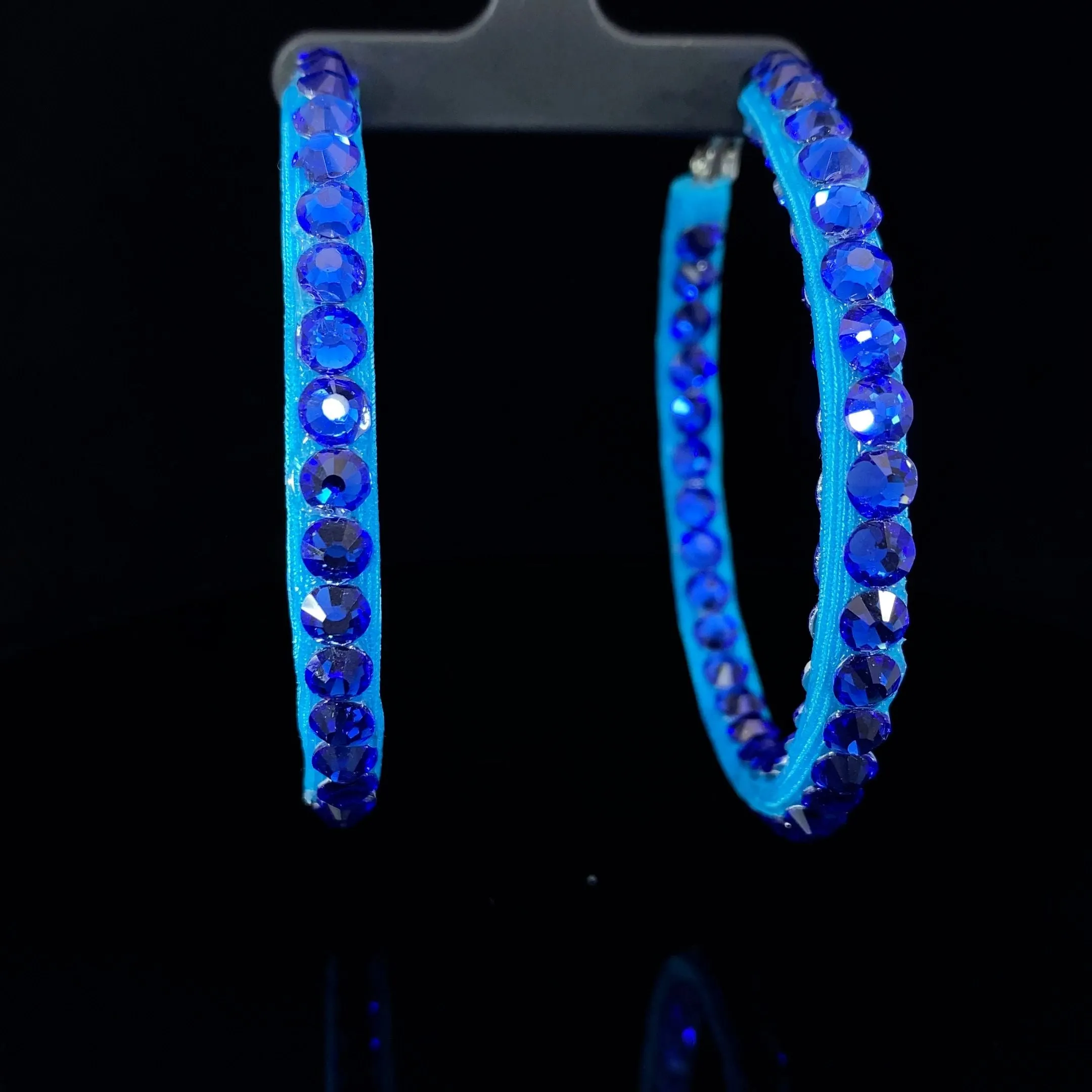 Hoop Earrings for Ballroom or Latin Dancing Available in Multiple Colors E001