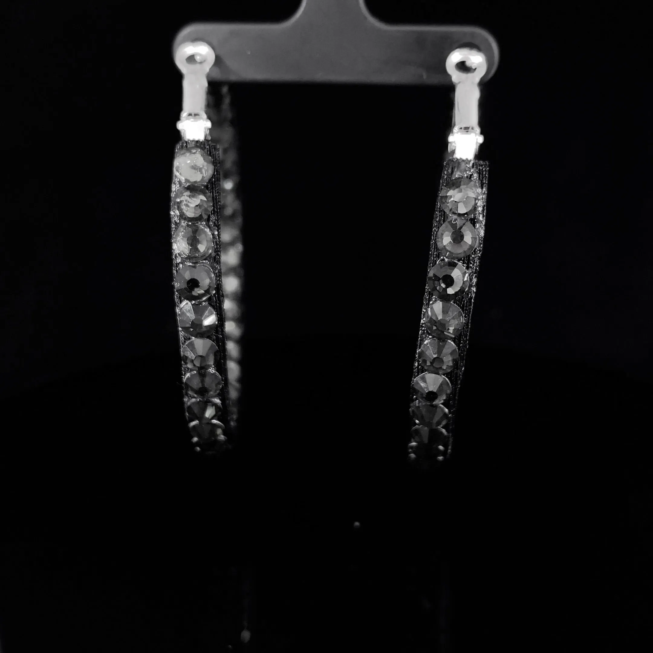 Hoop Earrings for Ballroom or Latin Dancing Available in Multiple Colors E001