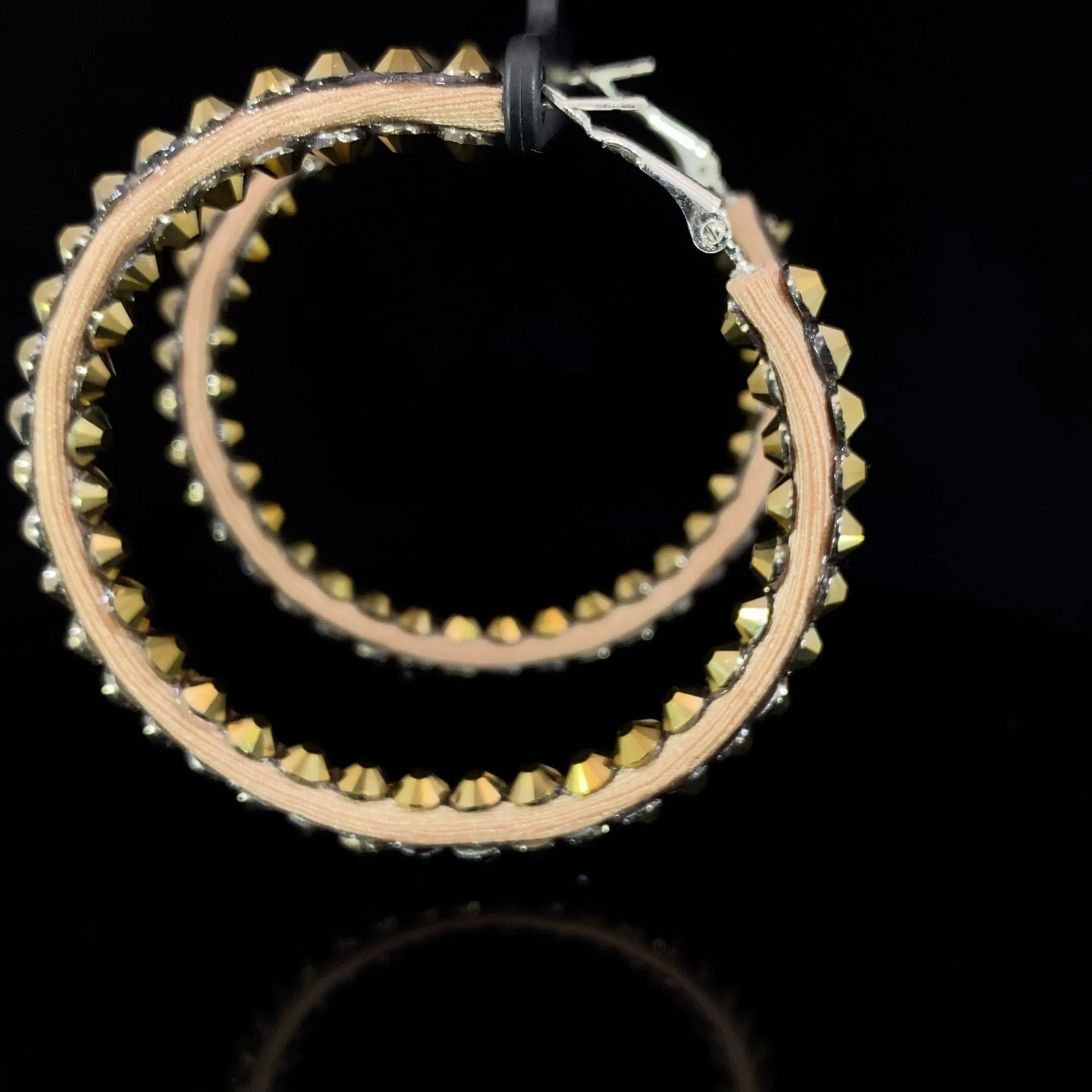 Hoop Earrings for Ballroom or Latin Dancing Available in Multiple Colors E001