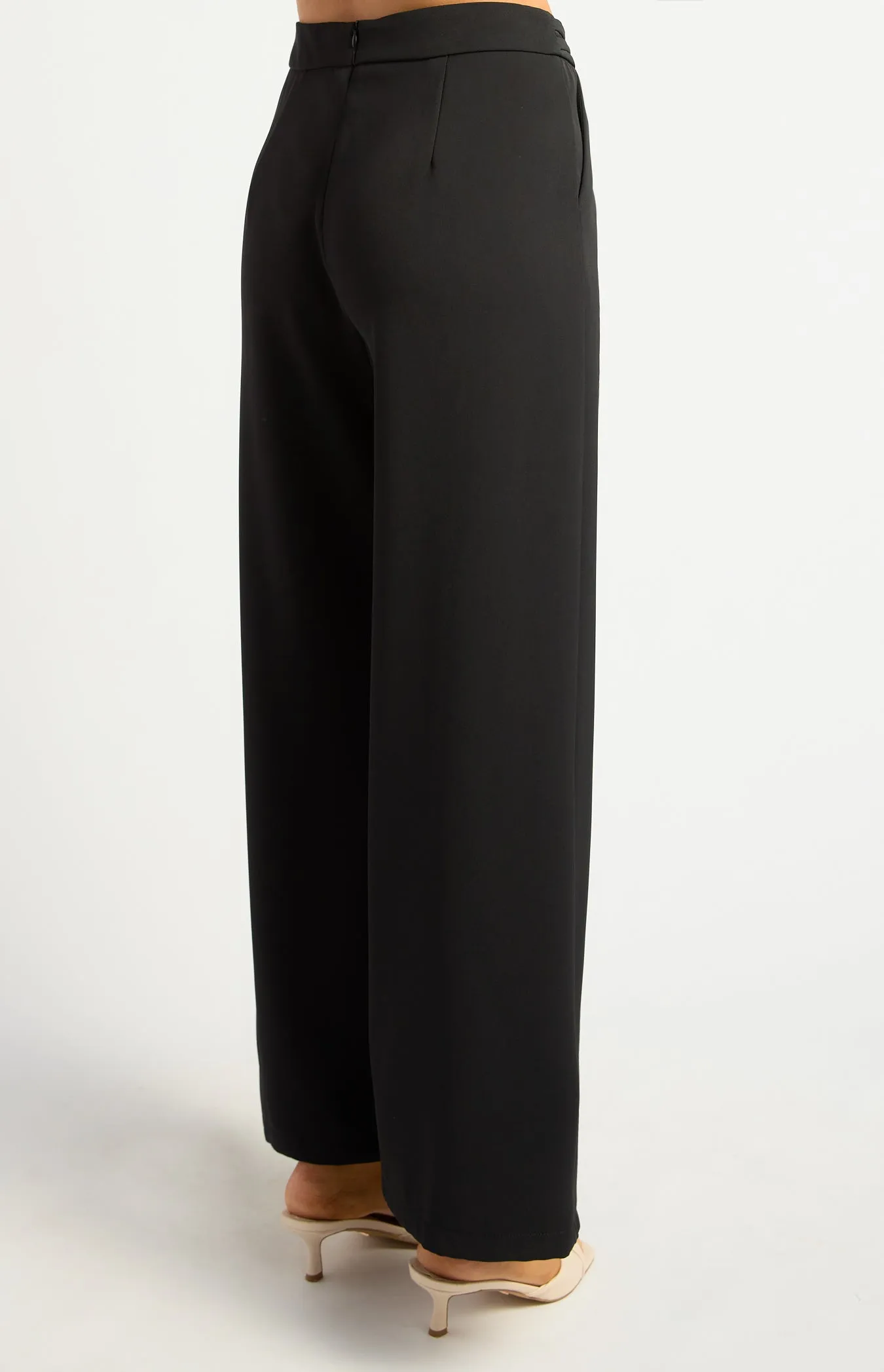 Merella Straight Leg Pants - Black