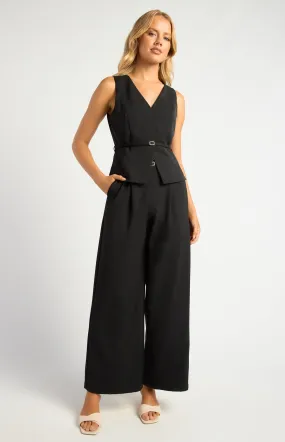 Merella Straight Leg Pants - Black