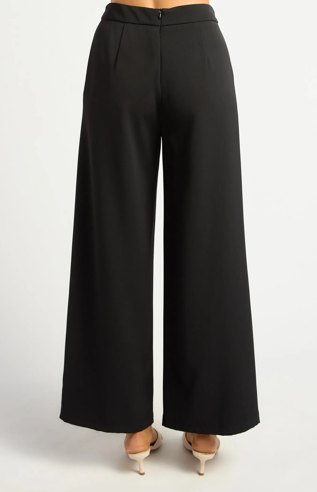 Merella Straight Leg Pants - Black
