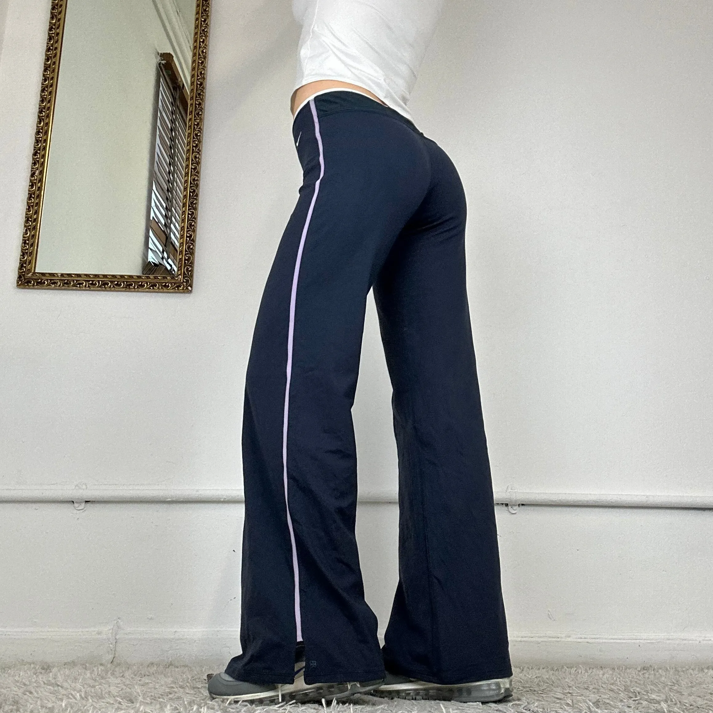 wide leg nike yoga pants