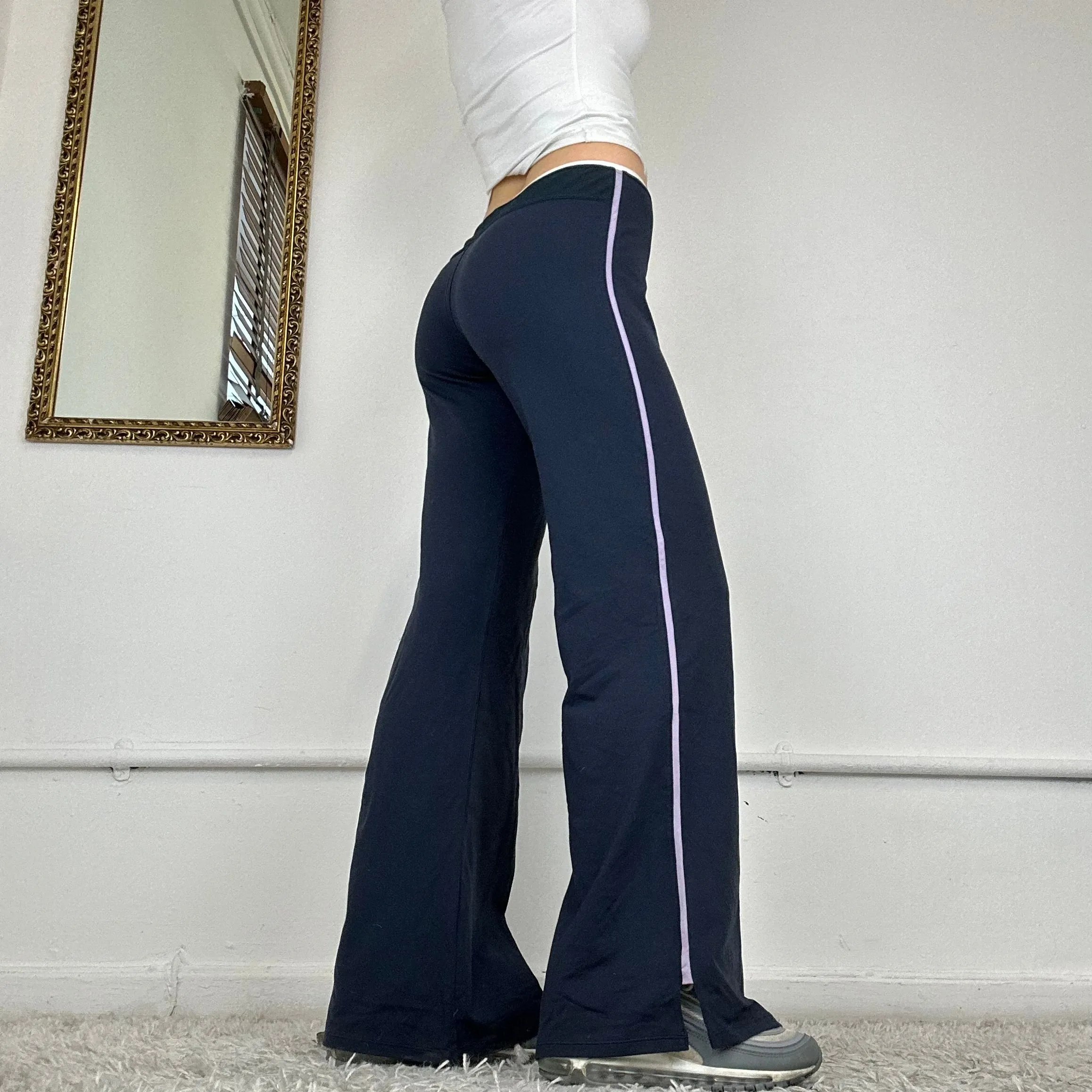 wide leg nike yoga pants