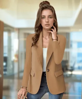 Women's Slim-Fit Long-Sleeve Blazer